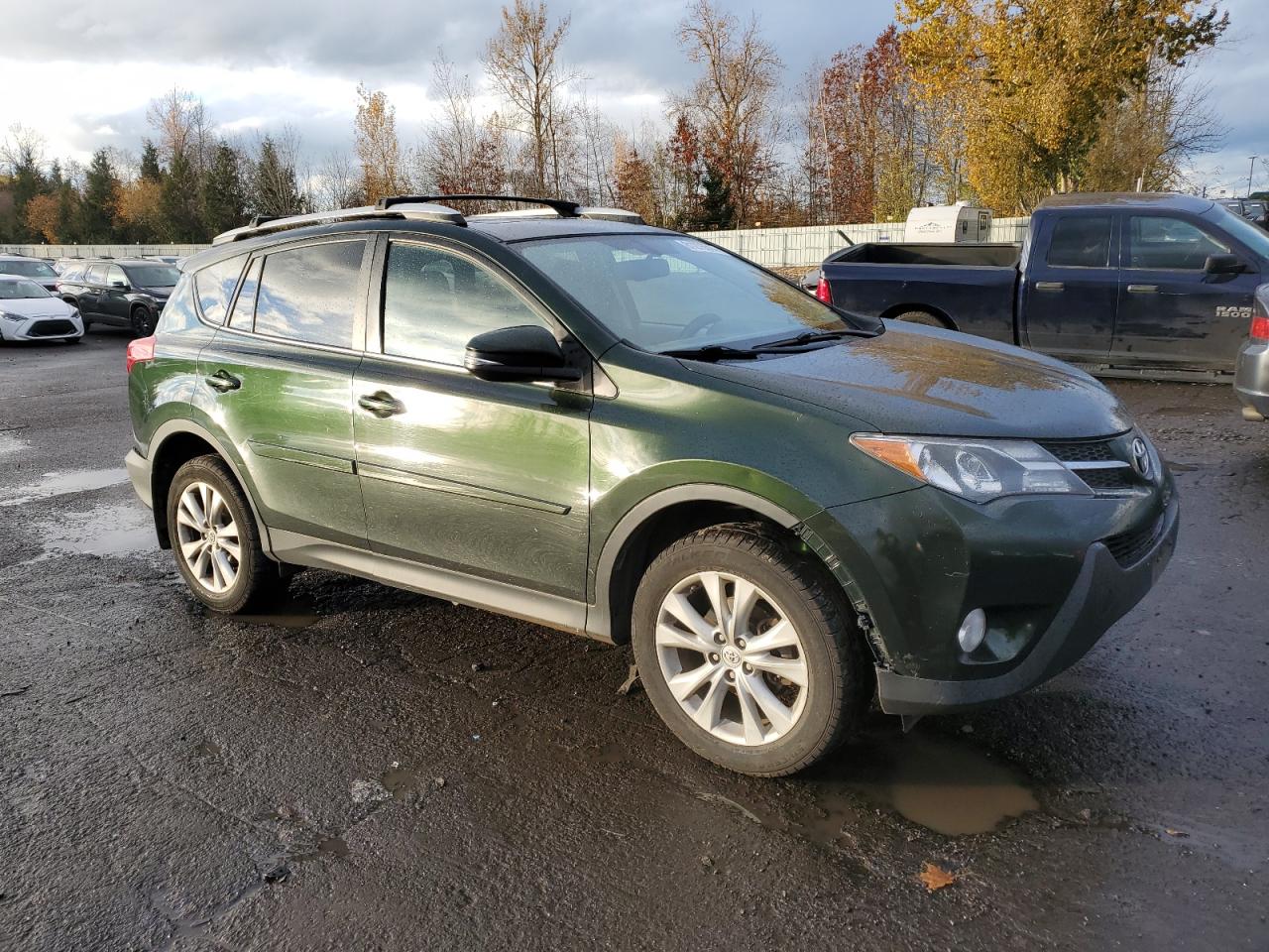 2013 Toyota RAV 4 VIN 2T3DFREV8DW080240 Copart auction photo, rear end damage thumbnail 4
