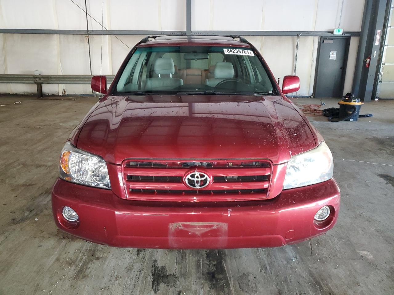 2006 Toyota Highlander VIN JTEEP21A760186631 Copart auction photo, rear end / side damage thumbnail 5