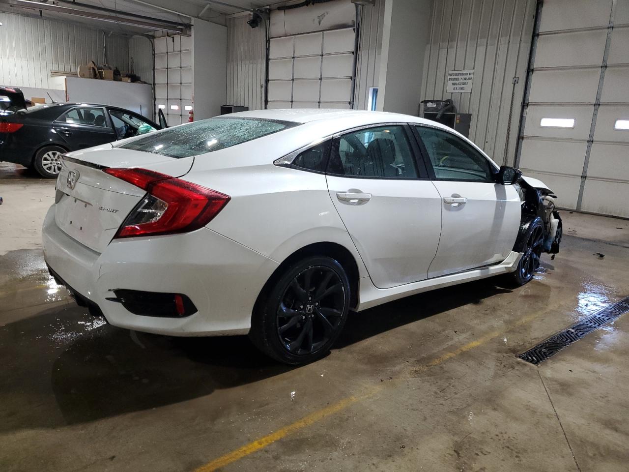 2020 Honda Civic VIN 2HGFC2F89LH544962 Copart auction photo, front end damage thumbnail 3