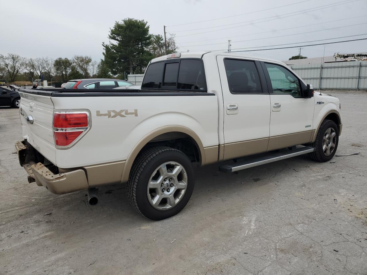 2014 Ford F-150 VIN 1FTFW1ET2EFA26119 Copart auction photo, front end / rear end damage thumbnail 3