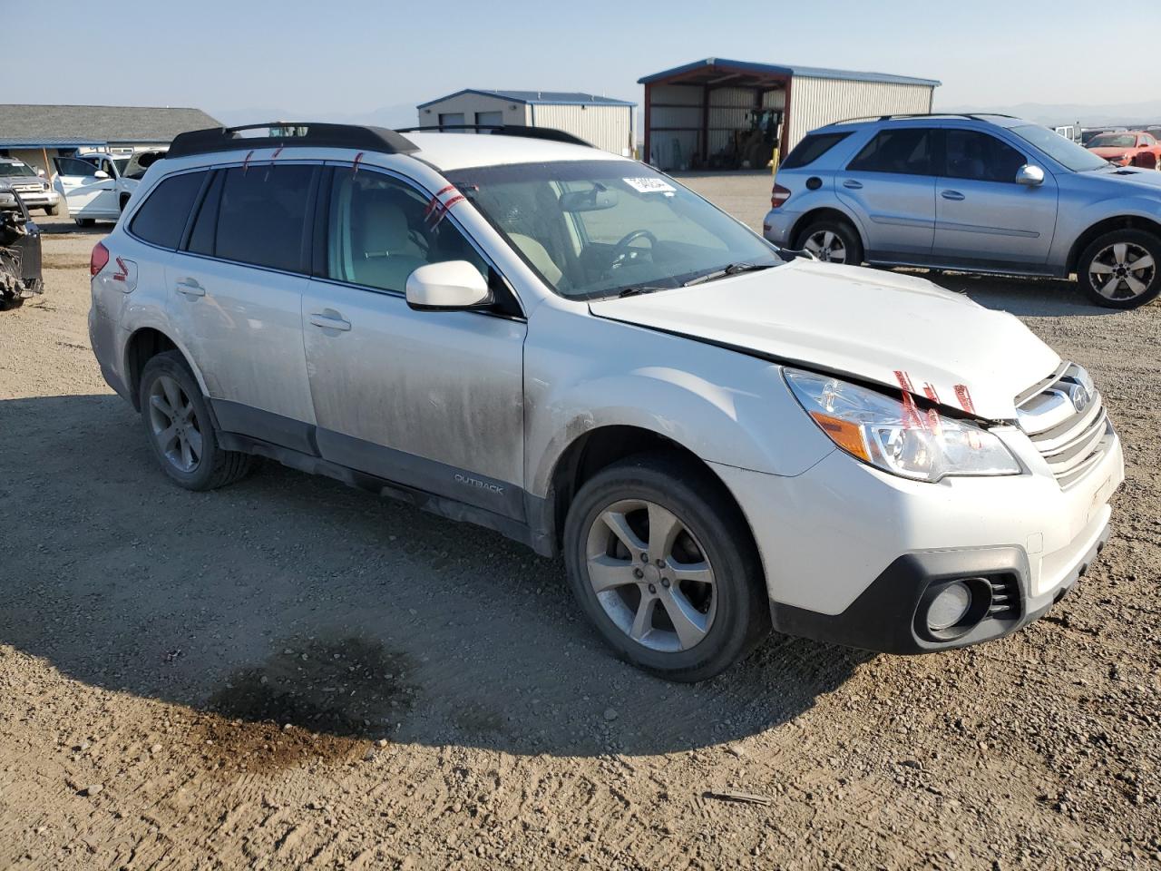 2013 Subaru Outback VIN 4S4BRBCC5D3283169 Copart auction photo, front end / minor dent/scratches damage thumbnail 4