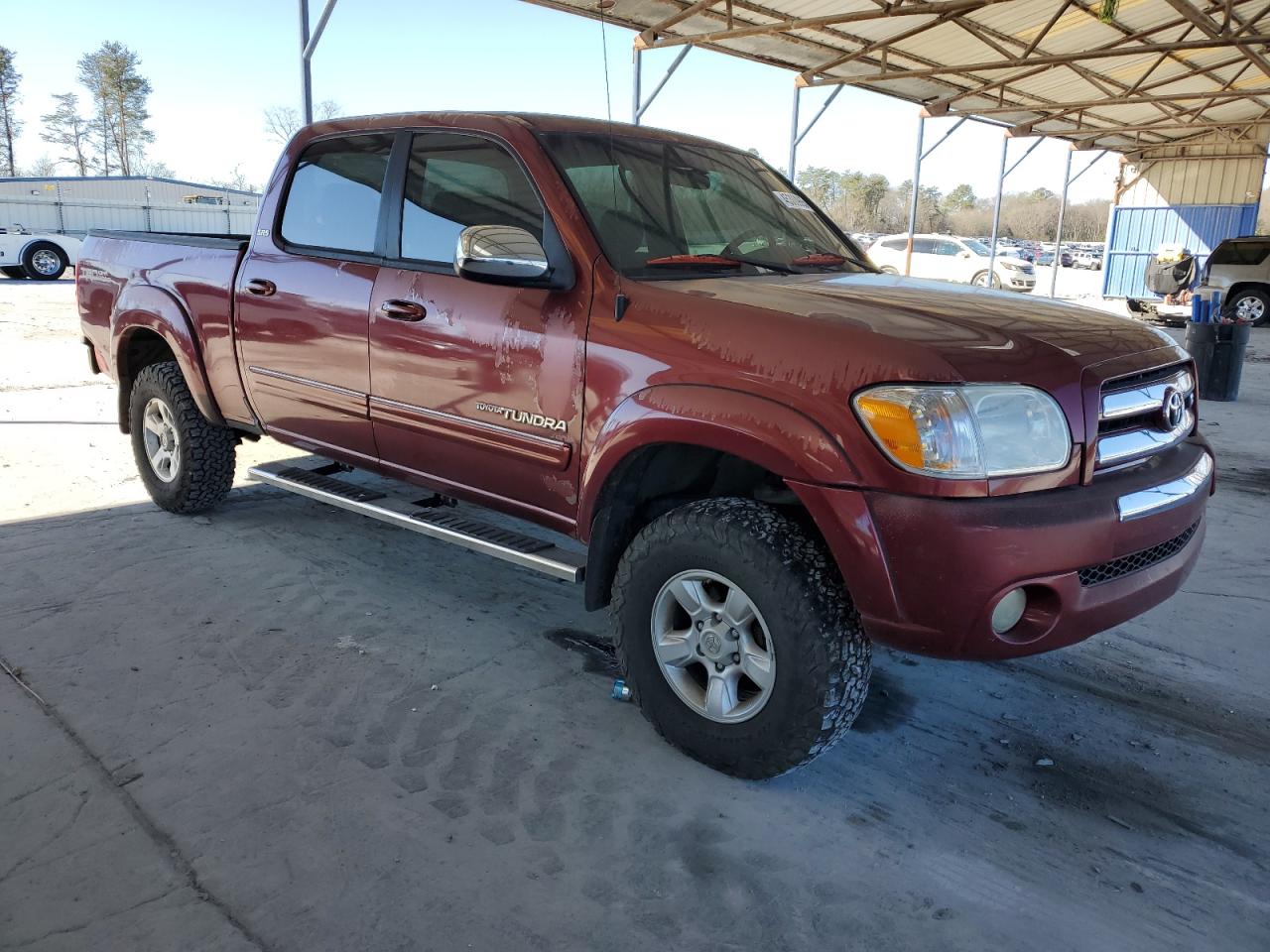 2006 Toyota Tundra VIN 5TBET34156S526253 Copart auction photo, front end / side damage thumbnail 4