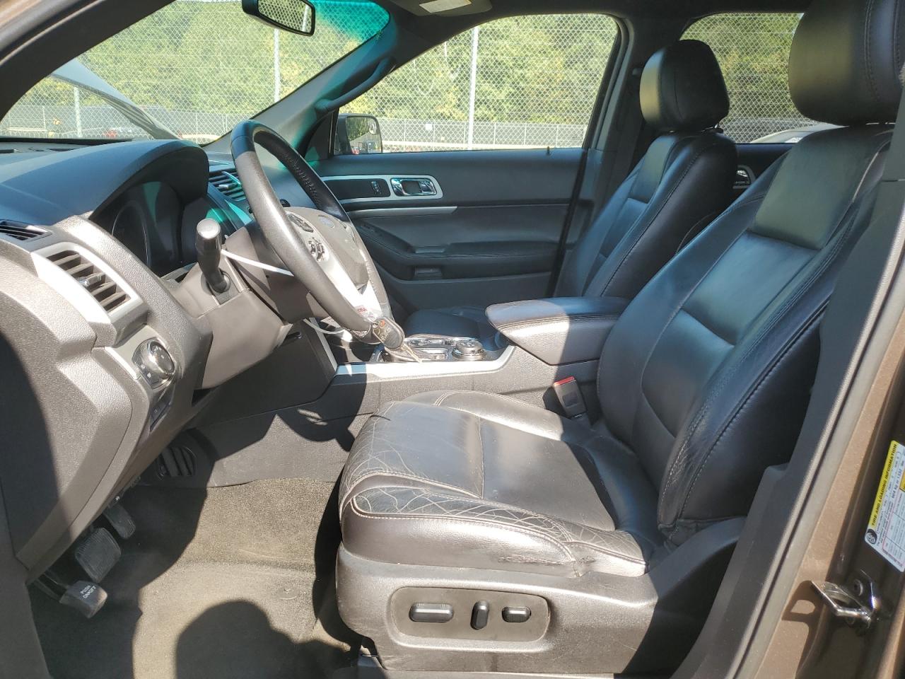 2015 Ford Explorer VIN 1FM5K8D88FGA63504 Copart auction photo, front end / rear end damage thumbnail 7