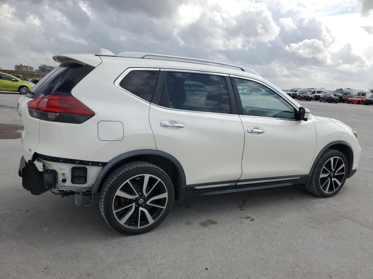 2018 Nissan Rogue VIN JN8AT2MT8JW467231 Copart auction photo, rear end damage thumbnail 3