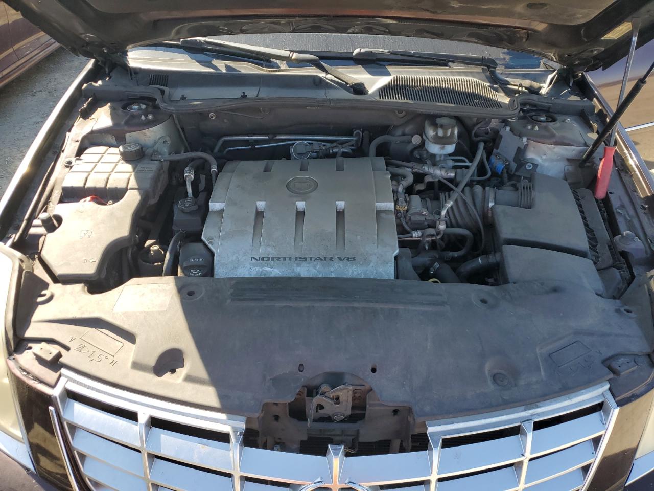 2008 Cadillac DTS VIN 1G6KD57Y48U178040 Copart auction photo, side / stripped damage thumbnail 11