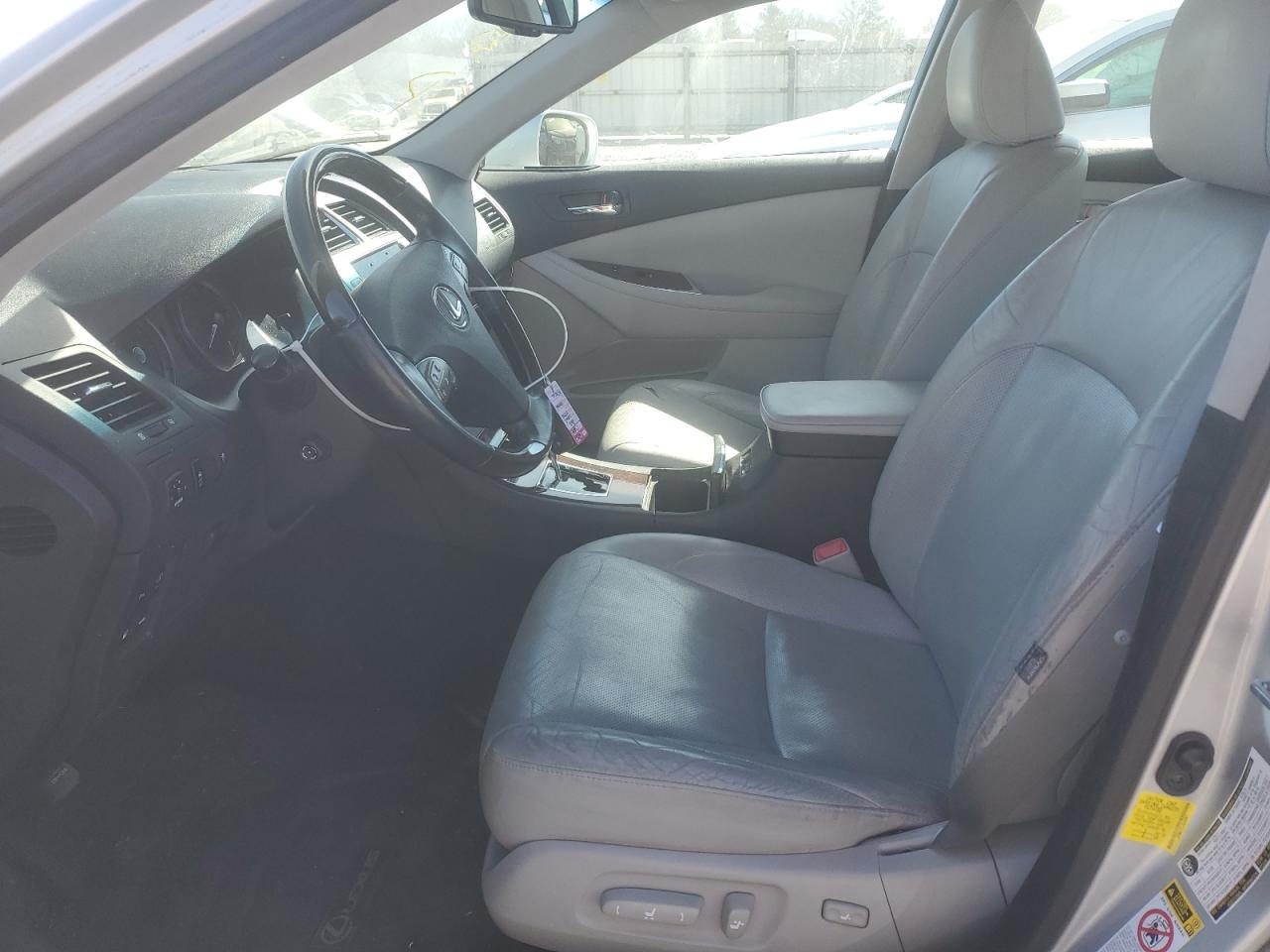 2011 Lexus ES VIN JTHBK1EGXB2449061 Copart auction photo, side damage thumbnail 7