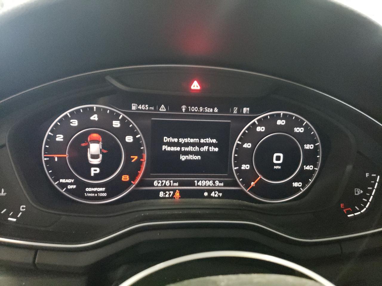 2018 Audi A5 VIN WAUENCF5XJA075907 Copart auction photo, rear end damage thumbnail 9