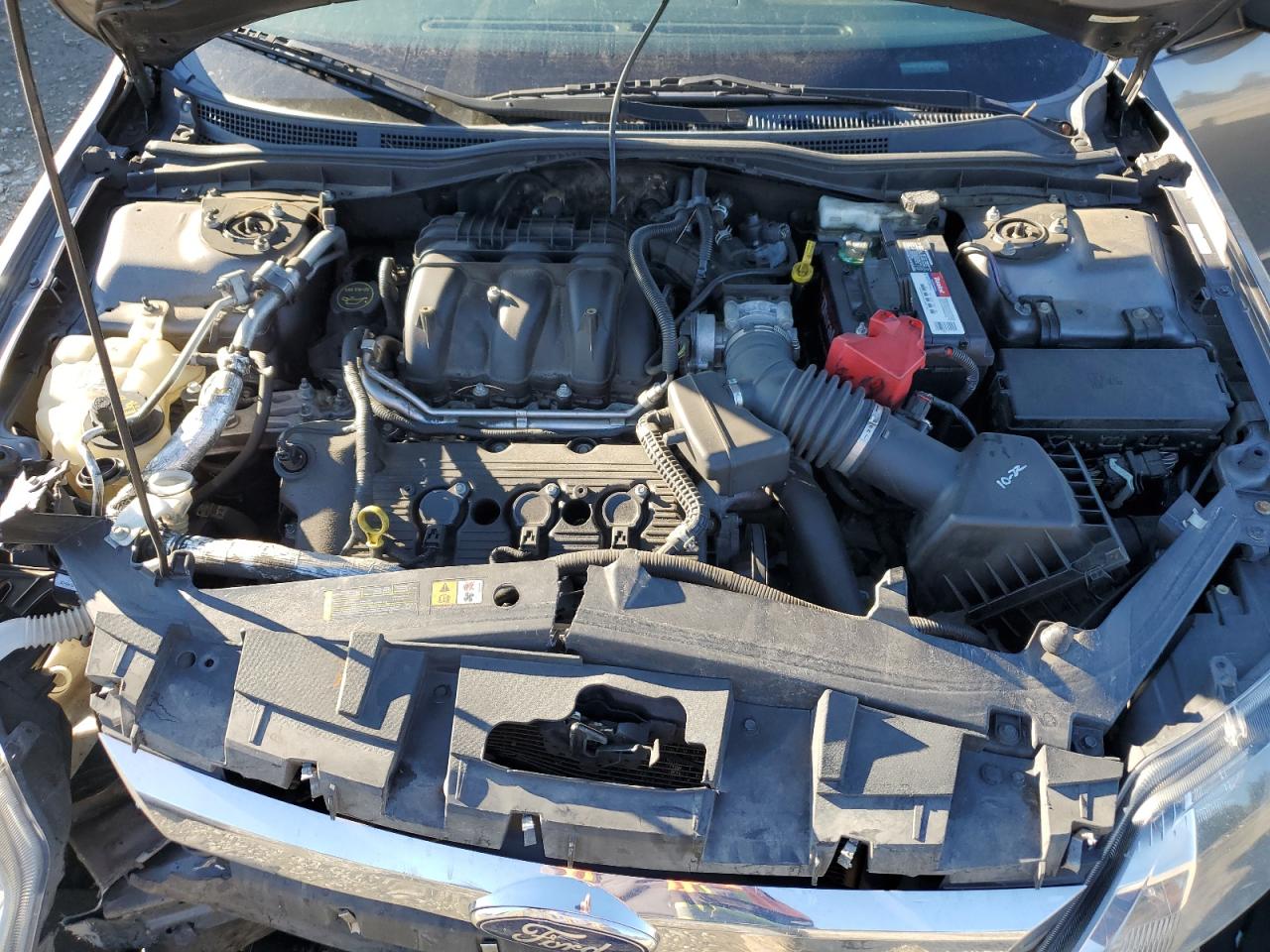 2011 Ford Fusion VIN 3FAHP0JG3BR344912 Copart auction photo, front end damage thumbnail 12