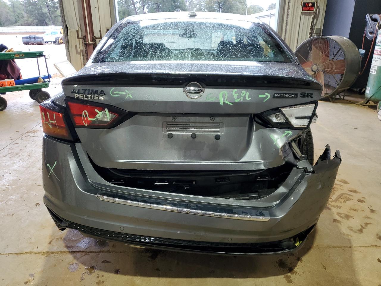 2022 Nissan Altima VIN 1N4BL4CV7NN302285 Copart auction photo, rear end / side damage thumbnail 6