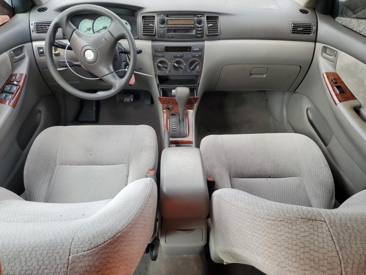 2003 Toyota Corolla VIN JTDBR32E530020645 Copart auction photo, front end damage thumbnail 8