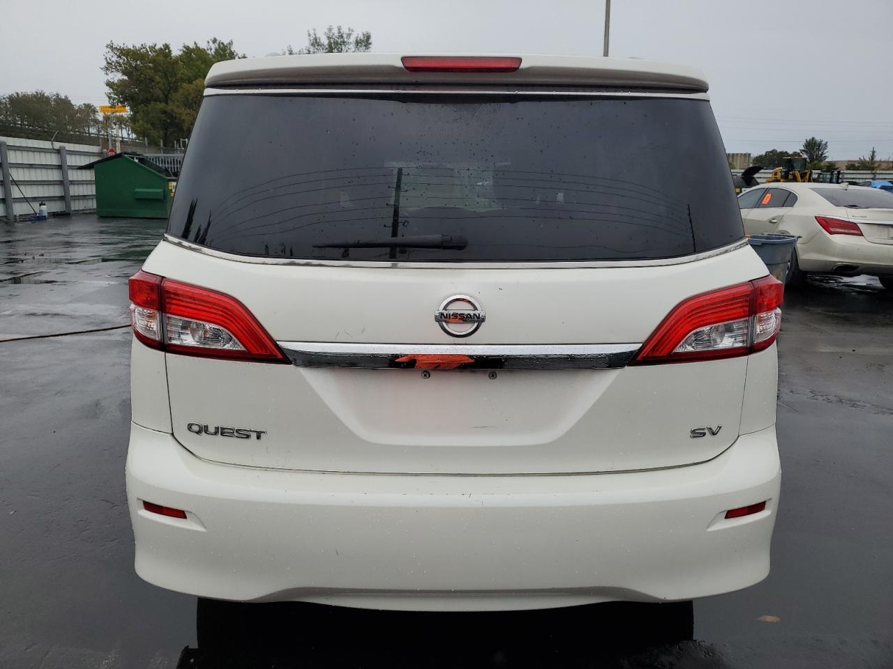 2016 Nissan Quest VIN JN8AE2KPXG9153376 Copart auction photo, mechanical damage thumbnail 6