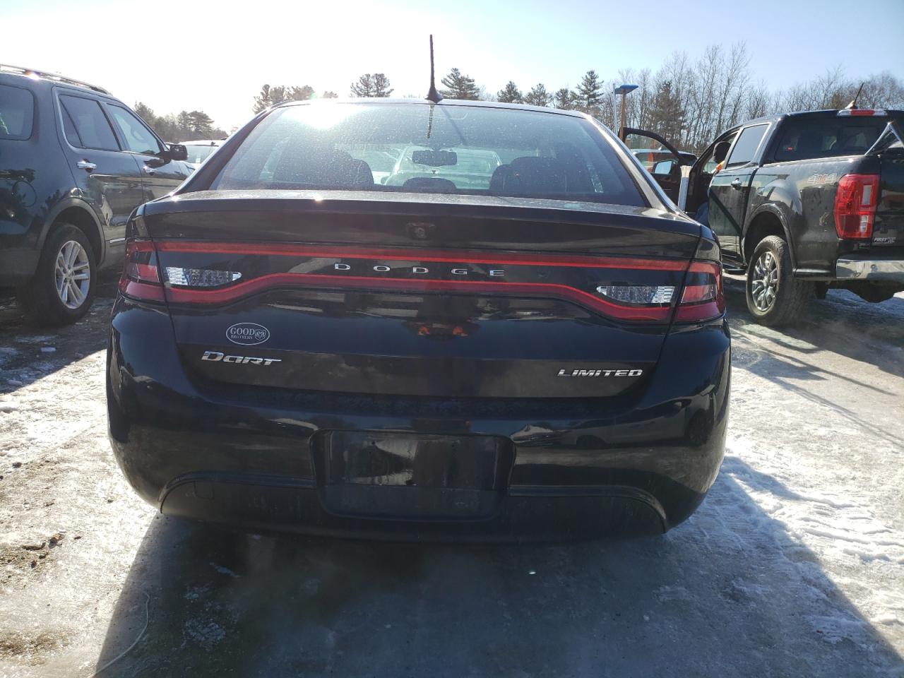2015 Dodge Dart VIN 1C3CDFCB6FD316042 Copart auction photo, front end damage thumbnail 6
