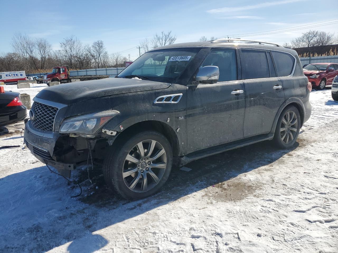 2017 Infiniti QX80 VIN JN8AZ2NE5H9158159
