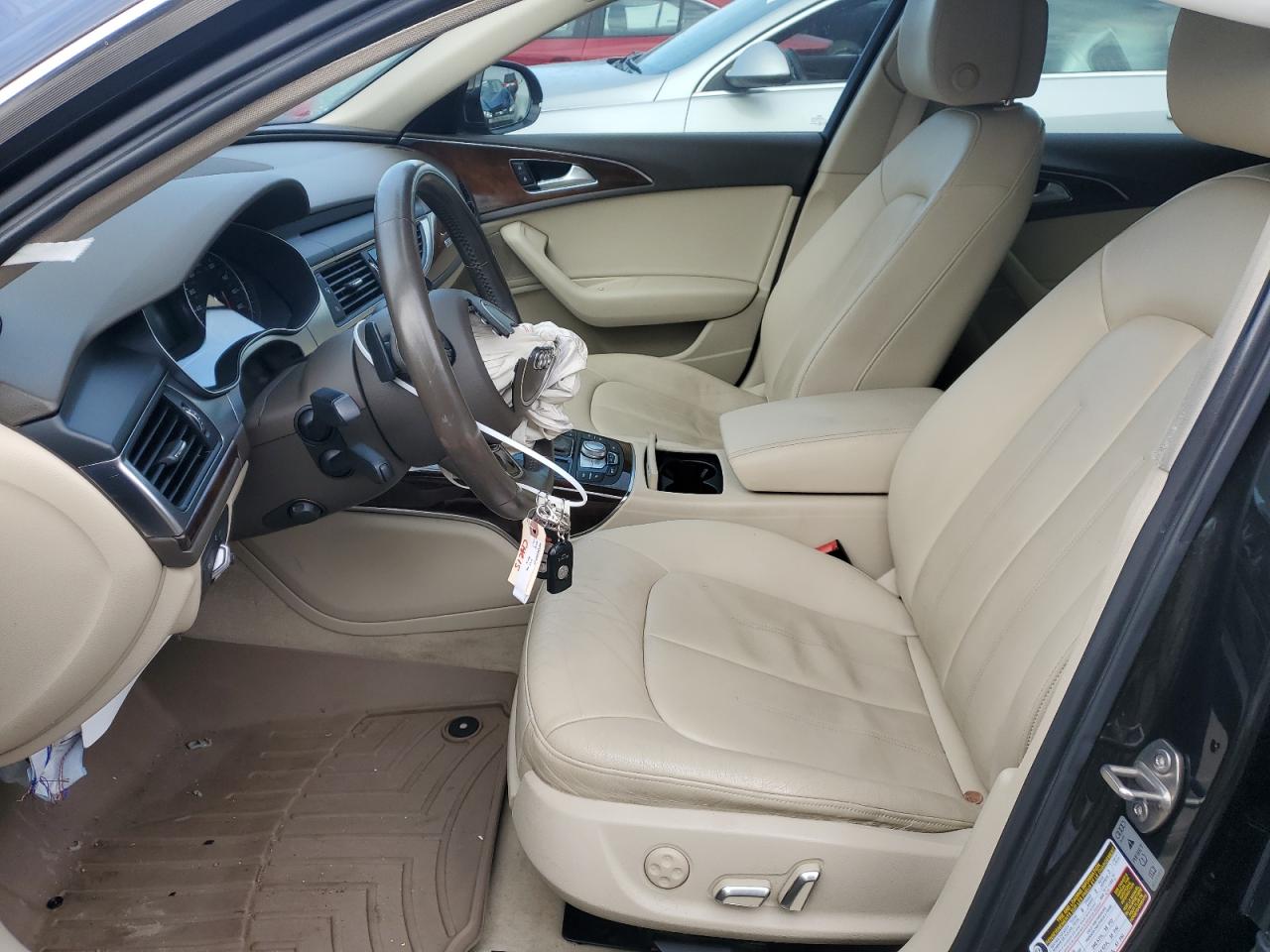 2017 Audi A6 VIN WAUG8AFC2HN084400 Copart auction photo, front end / side damage thumbnail 7