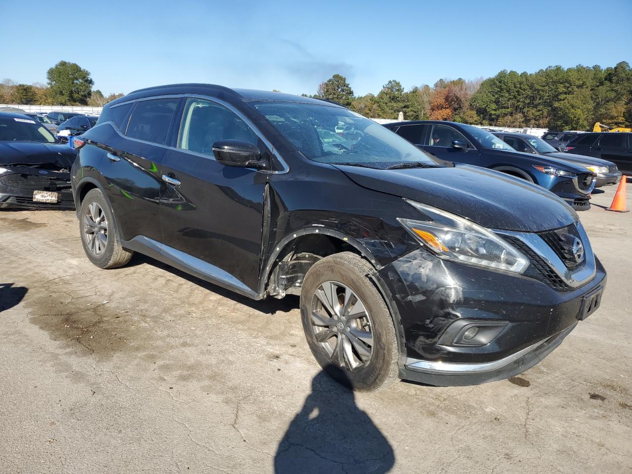 2018 Nissan Murano VIN 5N1AZ2MH3JN134488 Copart auction photo, side / minor dent/scratches damage thumbnail 4