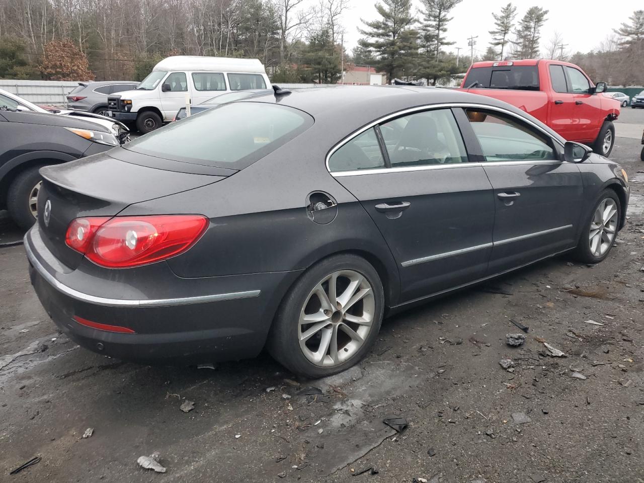 2009 Volkswagen Passat CC VIN WVWHL73C39E546073 Copart auction photo, undercarriage damage thumbnail 3