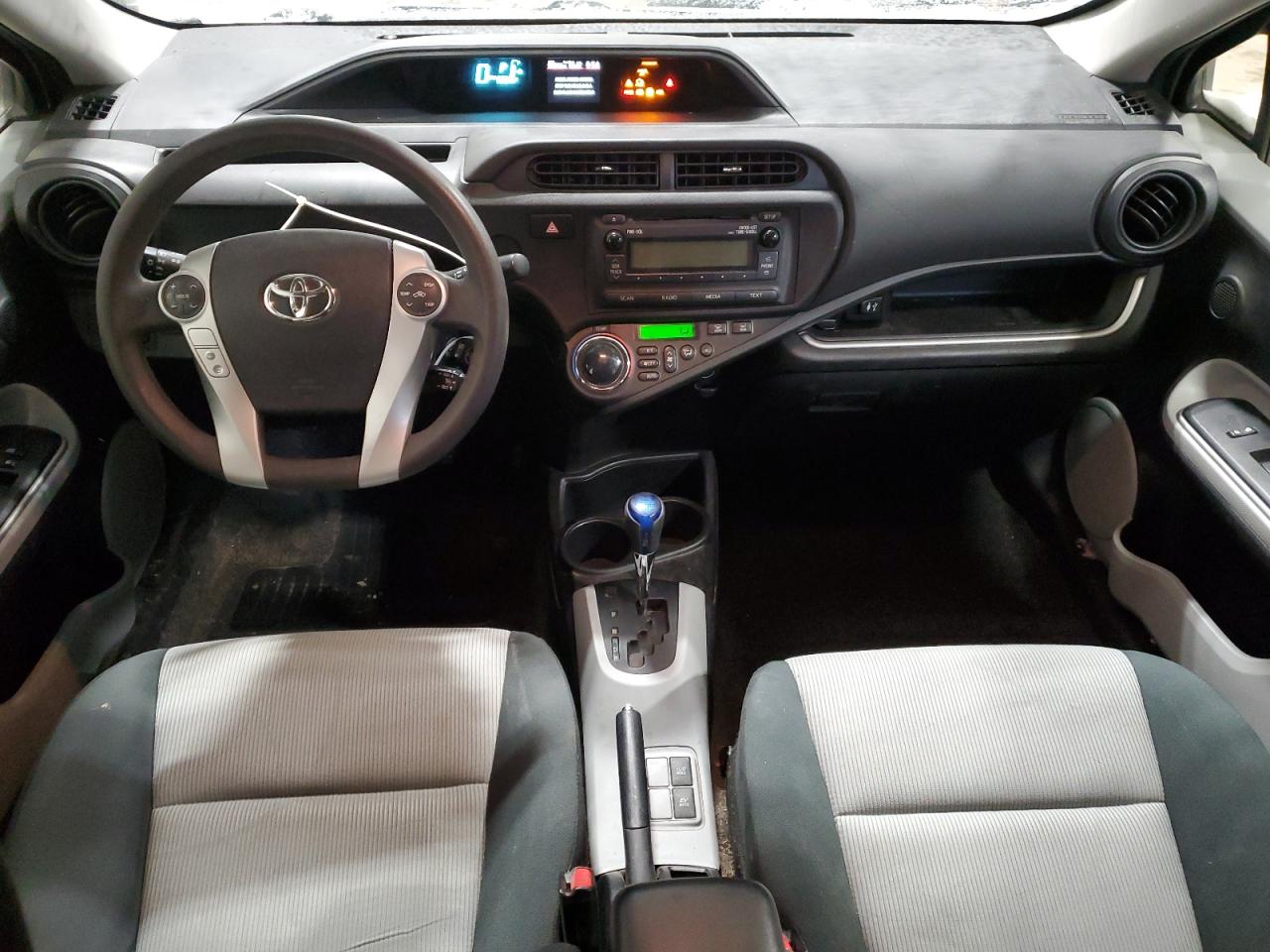 2014 Toyota Prius VIN JTDKDTB30E1070864 Copart auction photo, front end / rear end damage thumbnail 8