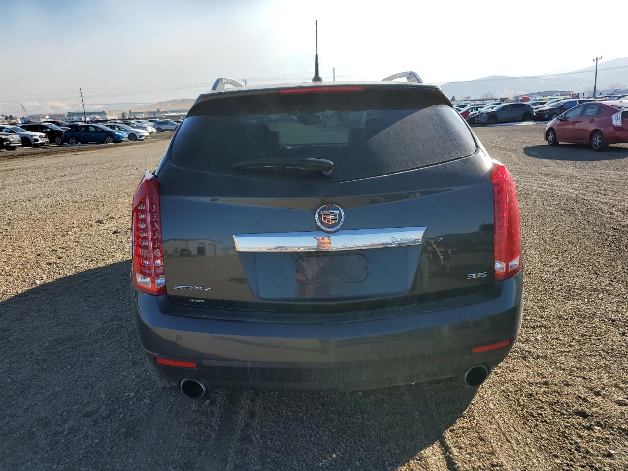 2014 Cadillac SRX VIN 3GYFNEE33ES615955 Copart auction photo, rear end / side damage thumbnail 6