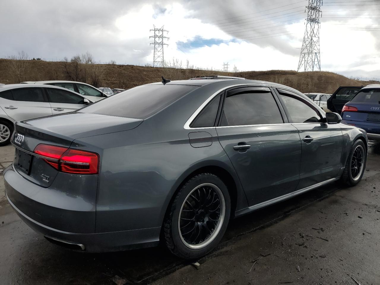 2016 Audi A8 VIN WAU43AFD1GN019272 Copart auction photo, front end damage thumbnail 3