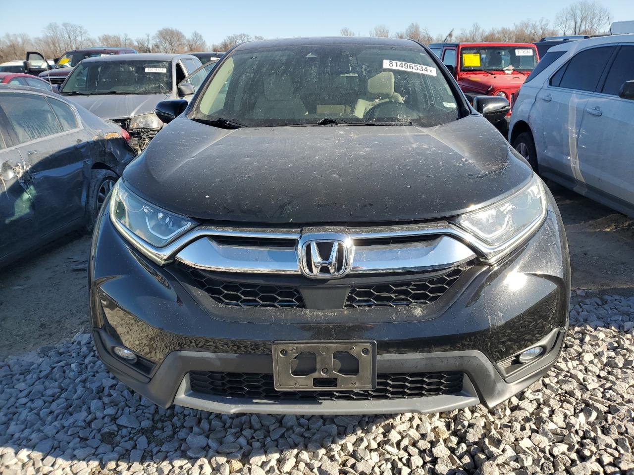 2017 Honda CR-V VIN 5J6RW2H89HL053036 Copart auction photo, hail damage thumbnail 5