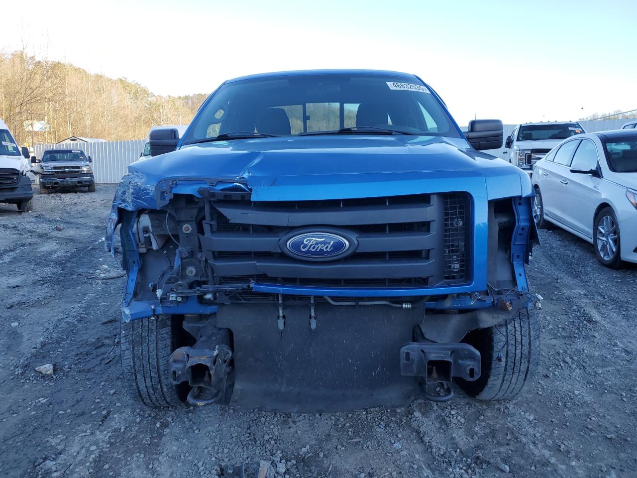 2010 Ford F-150 VIN 1FTEX1EW1AFC83642 Copart auction photo, front end damage thumbnail 5