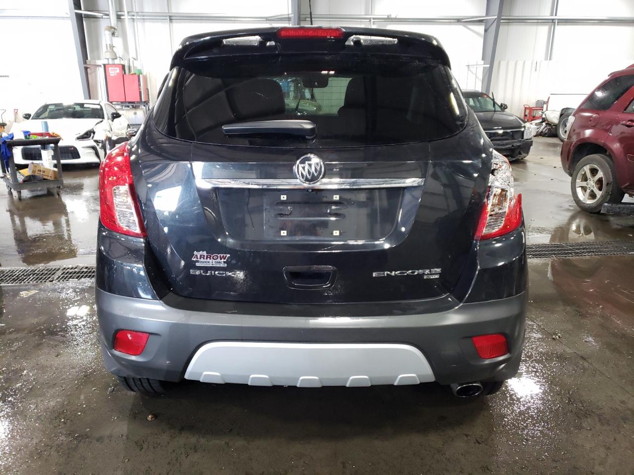 2016 Buick Encore VIN KL4CJ2SM0GB606705 Copart auction photo, all over damage thumbnail 6