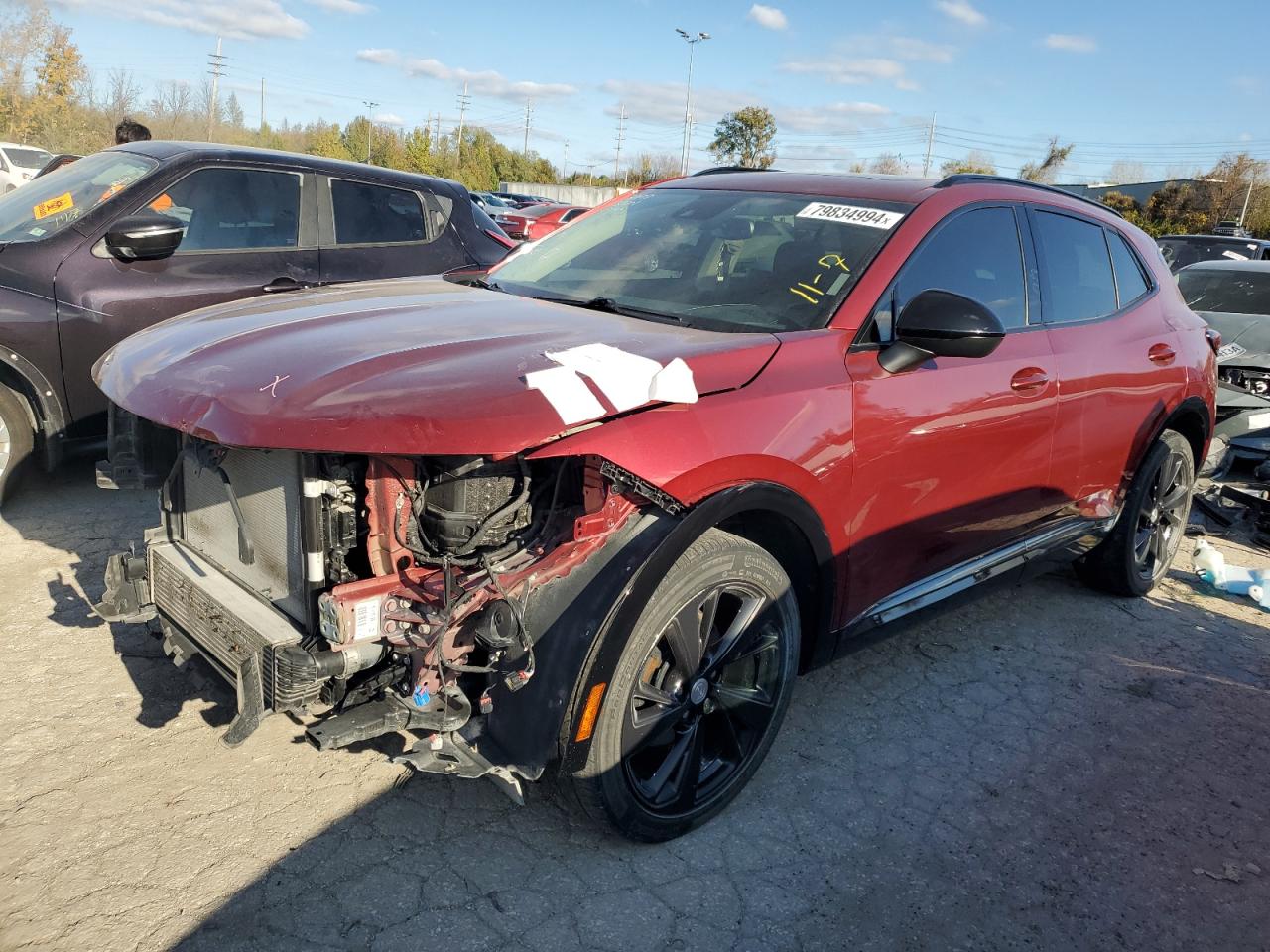 2021 Buick Envision VIN LRBFZNR40MD179107
