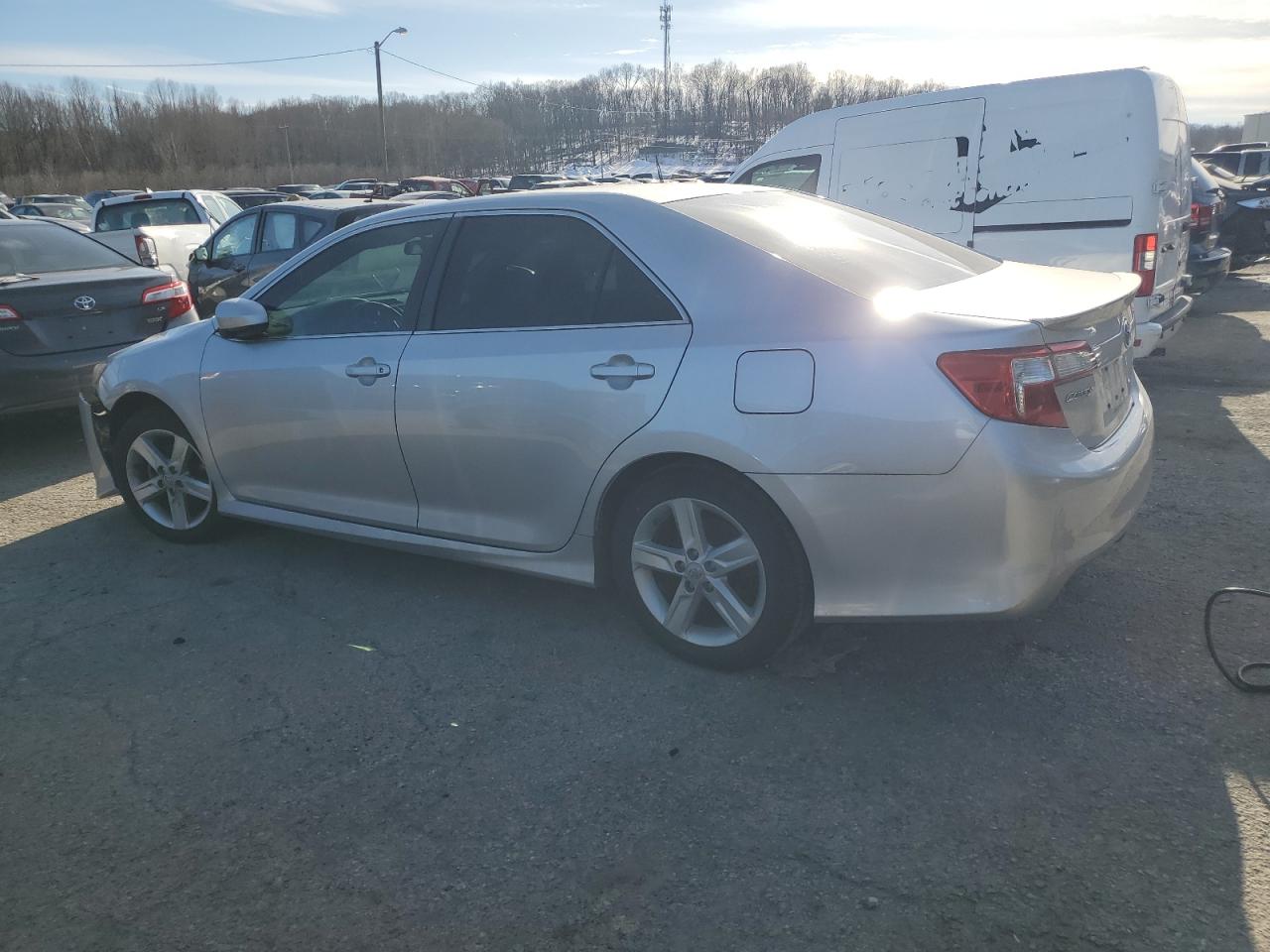 2013 Toyota Camry VIN 4T1BF1FKXDU215126 Copart auction photo, front end damage thumbnail 2