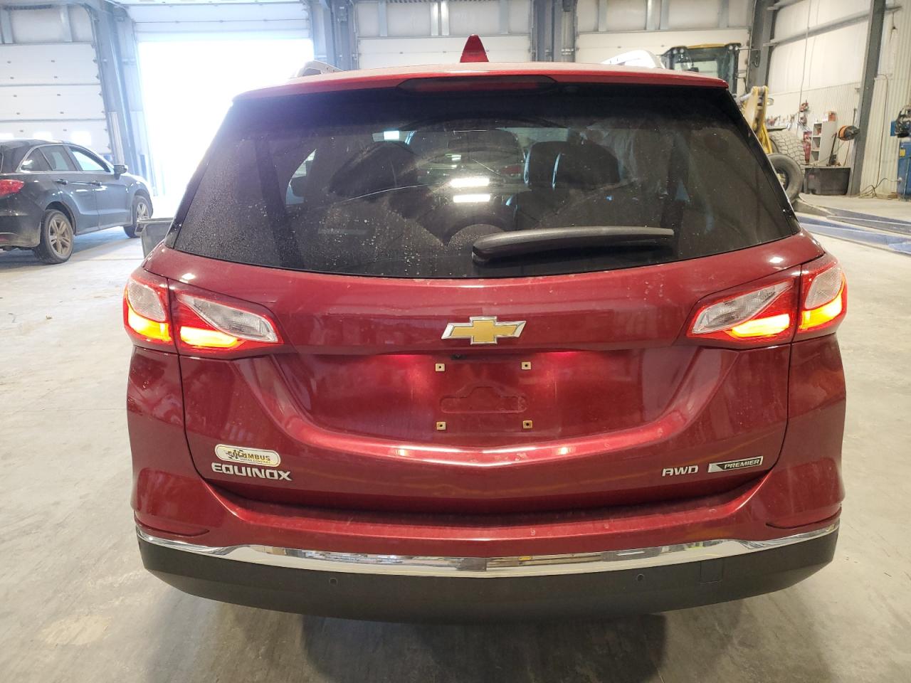 2018 Chevrolet Equinox VIN 3GNAXVEV7JL113571 Copart auction photo, side / rear end damage thumbnail 6
