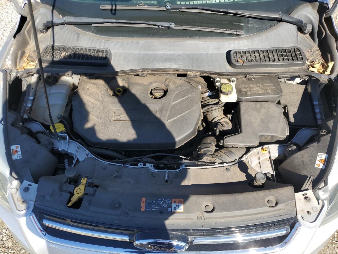 2015 Ford Escape VIN 1FMCU0J93FUB86077 Copart auction photo, side damage thumbnail 13