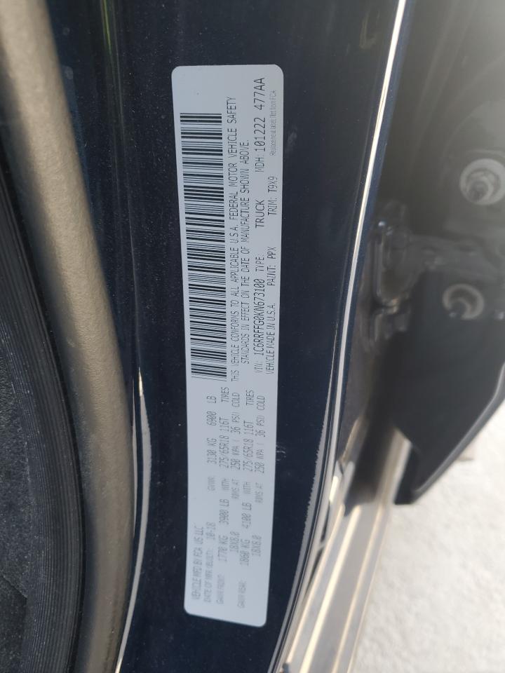 2019 RAM 1500 VIN 1C6RRFFG0KN673100 Copart auction photo, undercarriage damage thumbnail 12