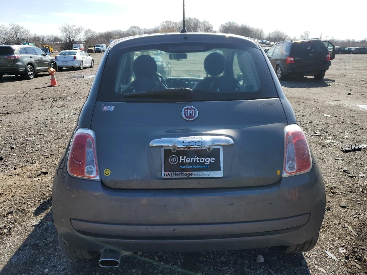 2013 Fiat 500 VIN 3C3CFFAR5DT753984 Copart auction photo, side / minor dent/scratches damage thumbnail 6