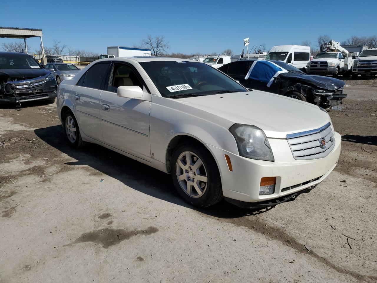 2006 Cadillac CTS VIN 1G6DP577260175410 Copart auction photo, vandalism / minor dent/scratches damage thumbnail 4