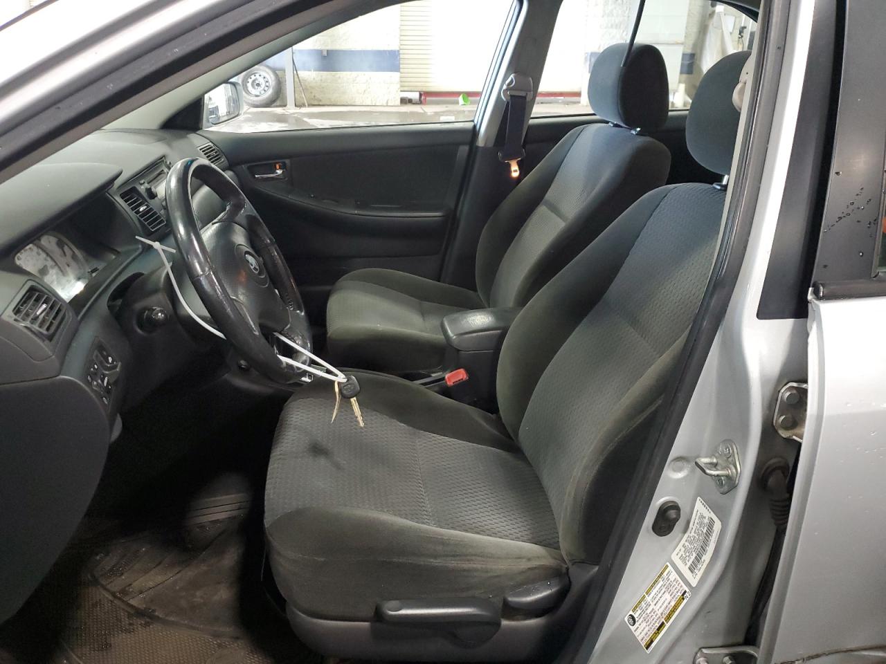 2005 Toyota Corolla VIN 1NXBR32E25Z421268 Copart auction photo, front end / side damage thumbnail 7