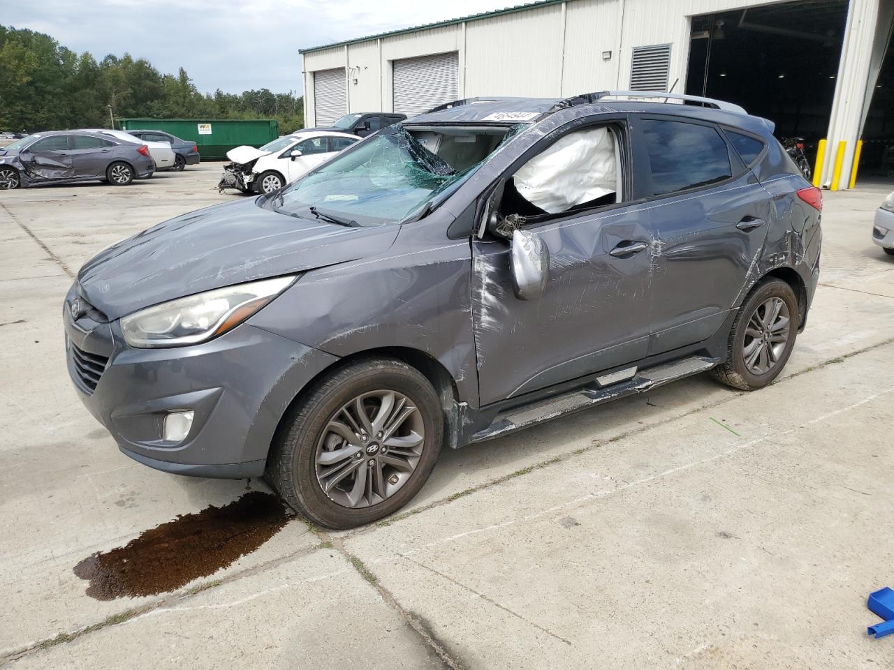 2014 Hyundai Tucson VIN KM8JU3AGXEU853040