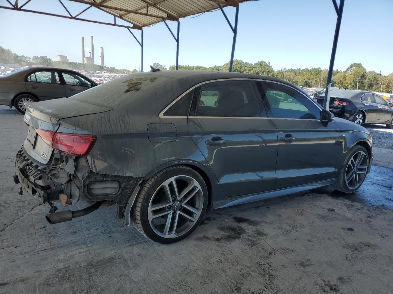 2017 Audi A3 VIN WAUJ8GFF6H1056271 Copart auction photo, rear end damage thumbnail 3
