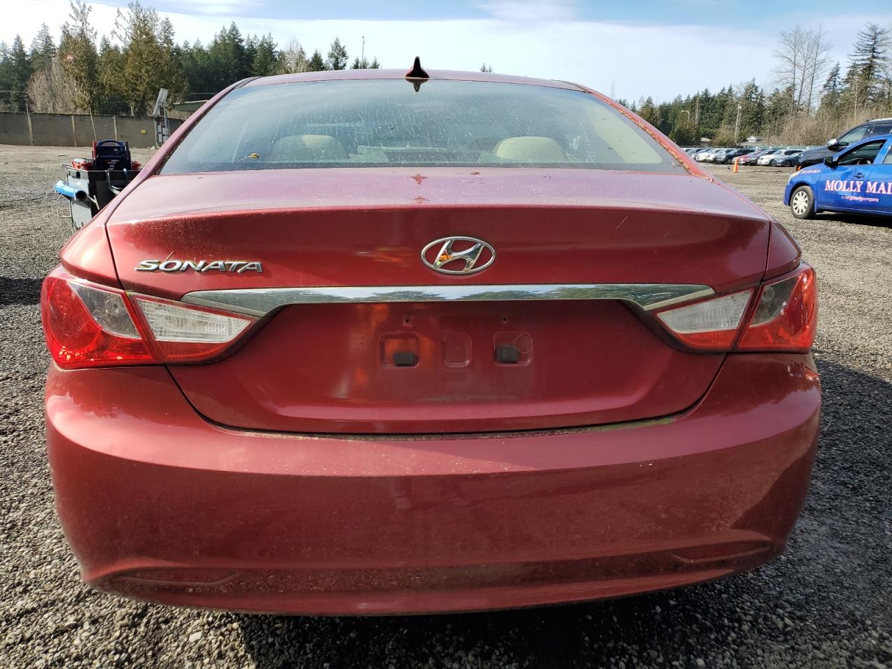 2013 Hyundai Sonata VIN 5NPEB4AC7DH622961 Copart auction photo, mechanical damage thumbnail 6