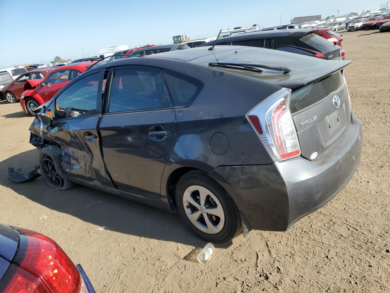 2012 Toyota Prius VIN JTDKN3DU8C5440130 Copart auction photo, front end / side damage thumbnail 2