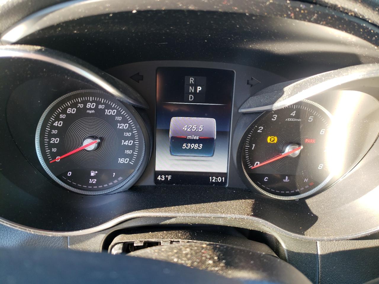 2019 Mercedes-Benz GLC VIN WDC0G4KB9KV187871 Copart auction photo, all over / undercarriage damage thumbnail 9