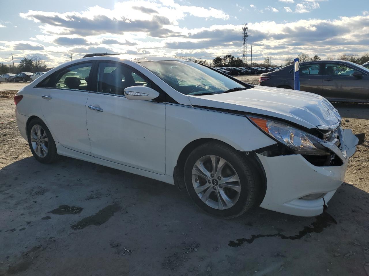 2013 Hyundai Sonata VIN 5NPEC4AC4DH781000 Copart auction photo, front end damage thumbnail 4