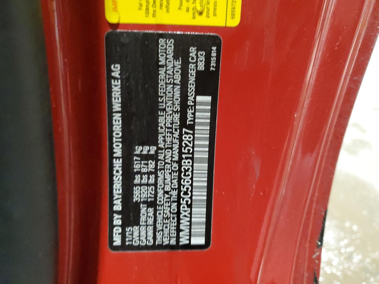2016 MINI Cooper VIN WMWXP5C56G3B15287 Copart auction photo, front end damage thumbnail 14