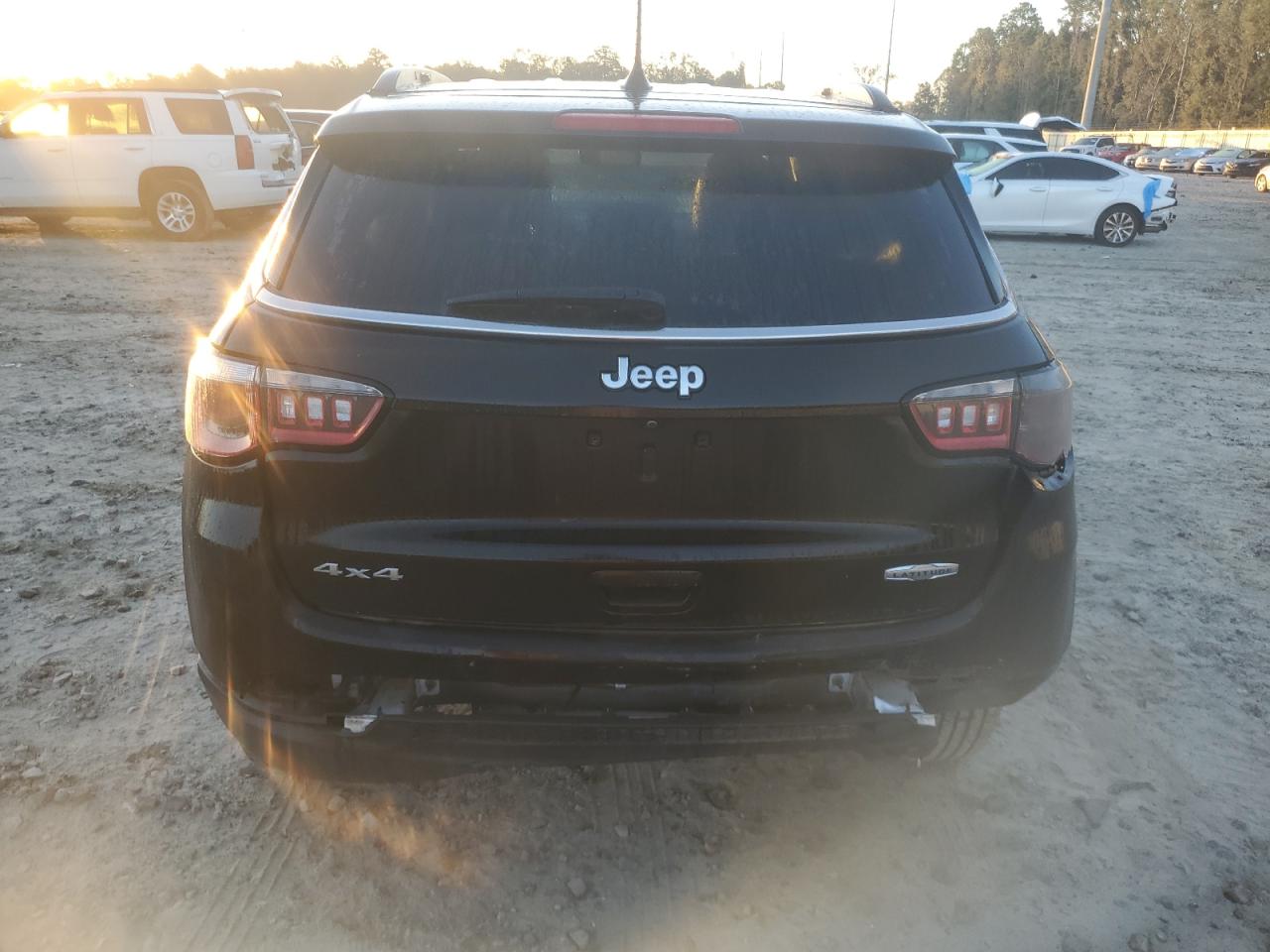 2020 Jeep Compass VIN 3C4NJDBB8LT150180 Copart auction photo, rear end damage thumbnail 6