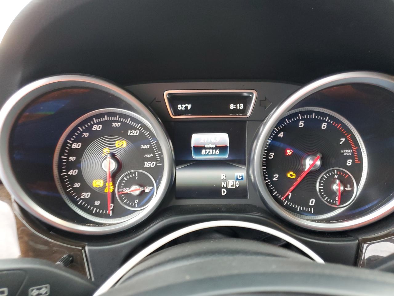 2017 Mercedes-Benz GLE VIN 4JGDA5JB8HA868342 Copart auction photo, all over damage thumbnail 9