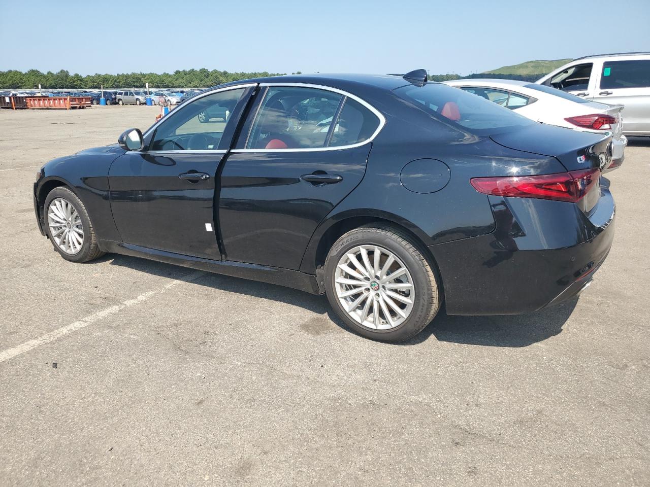 2021 Alfa Romeo Giulia VIN ZARFANAN6M7648198 Copart auction photo, water/flood damage thumbnail 2