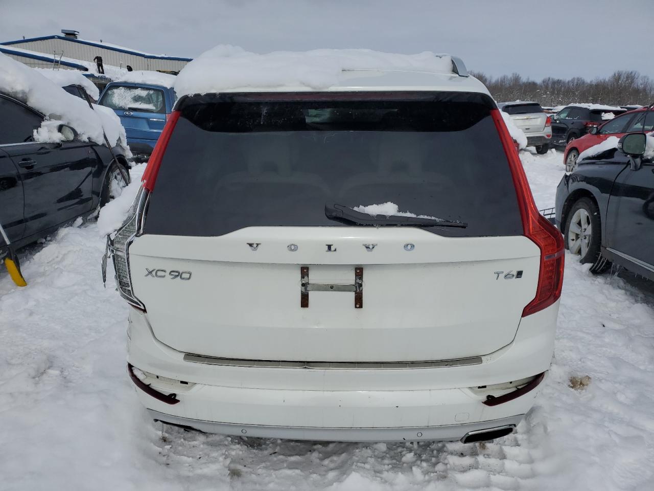2018 Volvo XC90 VIN YV4A22PK2J1358923 Copart auction photo, rear end damage thumbnail 6