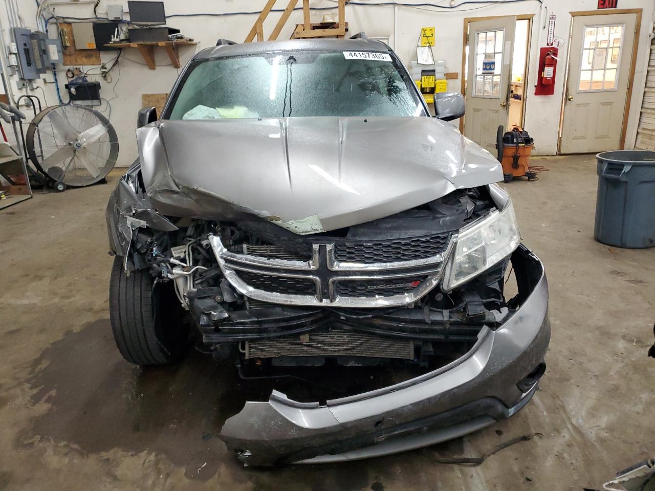 2013 Dodge Journey VIN 3C4PDCBB6DT578759 Copart auction photo, front end / side damage thumbnail 5