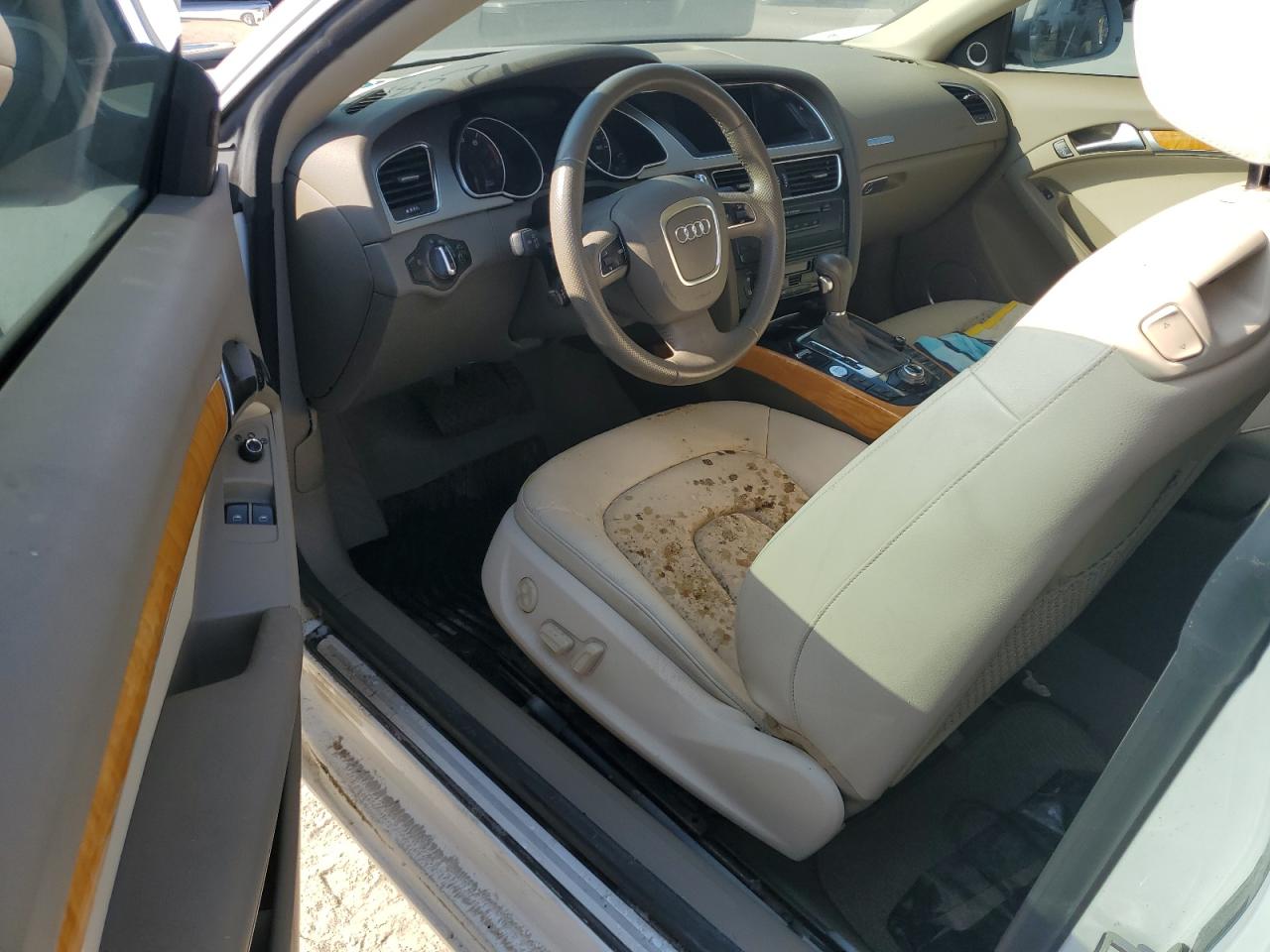 2009 Audi A5 VIN WAUDK78T19A028316 Copart auction photo, water/flood damage thumbnail 8