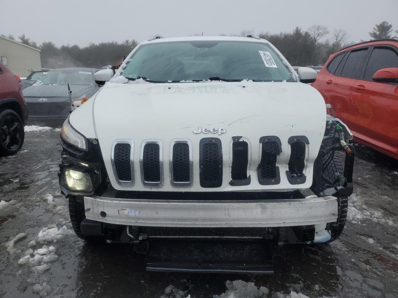 2017 Jeep Grand Cherokee VIN 1C4PJMDS4HW509807 Copart auction photo, front end damage thumbnail 5