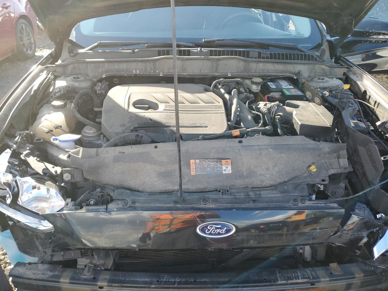 2014 Ford Fusion VIN 3FA6P0HD3ER134608 Copart auction photo, front end damage thumbnail 11