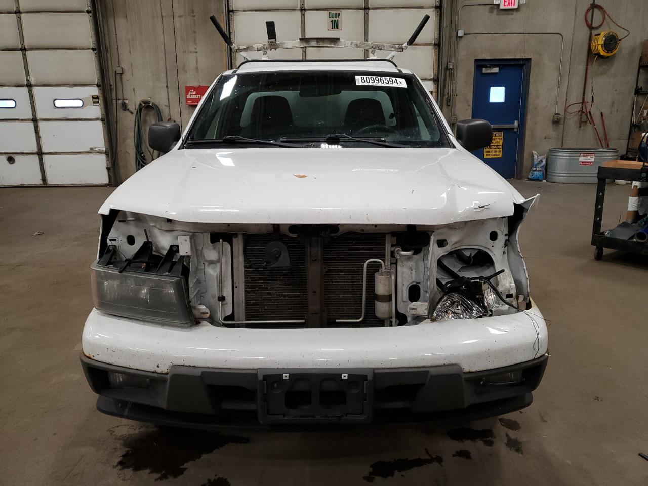 2010 Chevrolet Colorado VIN 1GCCSBD93A8142115 Copart auction photo, front end / side damage thumbnail 5
